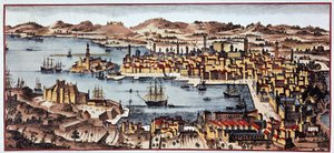 Marseille im Jahr 1680 - B.N. von Unknown artist