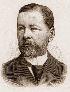 Mitglieder der Académie Française im Jahr 1895: Porträt von Paul Thureau-Dangin, französischer Historiker. von Unknown artist