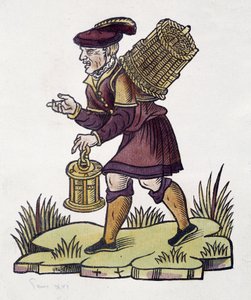 Händler der Vergessenen im Jahr 1735 in Paris von Unknown artist
