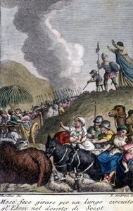 Moses führte das jüdische Volk lange Zeit durch die Wüste Socot