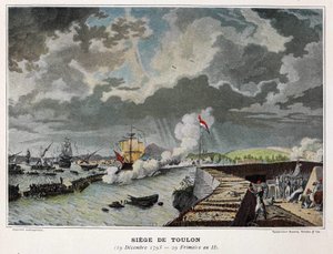 Seeschlacht: Belagerung von Toulon am 19.12.1793 - in „Die Seeschlachten Napoleons“