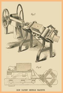 Neue Patent-Schindelmaschine
