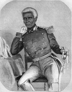 Nicolas Fabre Geffard, Präsident der Republik Haiti zwischen 1859-1867. von Unknown artist