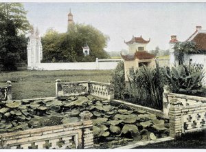 Pagode des Pinsels in Hanoi - in „Around the World“, Ende des 19. Jahrhunderts