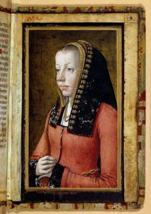 Vermutliches Porträt von Anne de Bretagne, Königin von Frankreich von Unknown artist