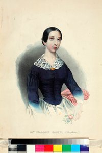 Porträt der Sängerin und Komponistin Pauline Viardot von Unknown artist