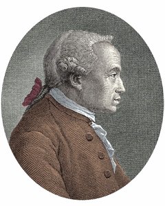 Porträt von Immanuel Kant (1724 - 1804) deutscher Philosoph von Unknown artist