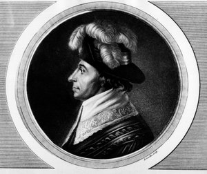 Porträt von Abbe Emmanuel Joseph Sieyes (1748-1836), französischer Politiker. Gravur in Vollständige Sammlung historischer Gemälde der Französischen Revolution, in drei Bänden. 1804.