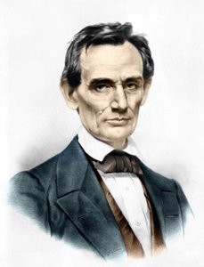 Porträt von Abraham Lincoln (1809 - 1865), 16. Präsident der Vereinigten Staaten