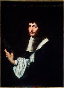 Porträt von Agostino Trombetti (17. Jahrhundert), italienischer Gitarrist und Sänger von Unknown artist