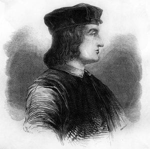 Porträt von Aldo Manuzio (Alde Manuce) (1449-1515) von Unknown artist