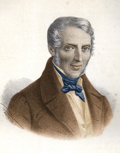 Porträt von Alessandro Manzoni, italienischer Schriftsteller (1785 - 1873)