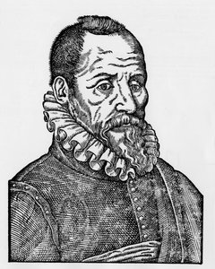 Porträt von Ambroise Paré (1509-1590), französischer Chirurg. von Unknown artist