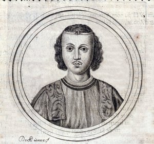 Porträt von Amadeus VII. von Savoyen, bekannt als Der Rote Graf von Unknown artist