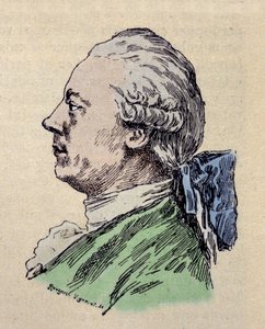 Porträt von André Danican PHILIDOR von Unknown artist