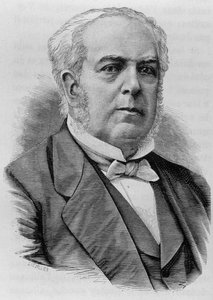 Porträt von Auguste Casimir-Périer (1811 - 1876). Gravur aus dem späten 19. Jahrhundert in „Histoire de France“ von H. Martin. von Unknown artist
