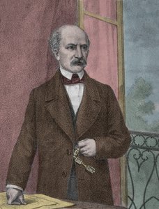 Porträt von Carlo Cattaneo (1801-1869), italienischer Patriot und Philosoph von Unknown artist