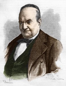 Porträt von Charles Augustin Sainte-Beuve (1804-1869), Schriftsteller, Journalist und Literaturkritiker. von Unknown artist