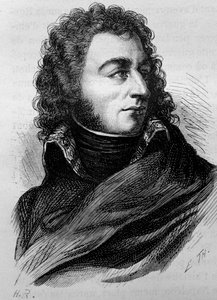 Porträt von Charles John - Baptist Bernadotte (Charles XIV) (1763 - 1844). Gravur aus dem späten 19. Jahrhundert in „Histoire de France“ von H. Martin von Unknown artist