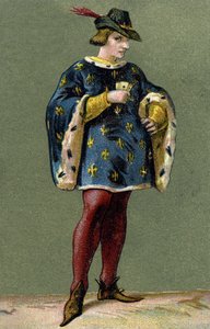 Porträt von Karl VI. (1368-1422), König von Frankreich von Unknown artist