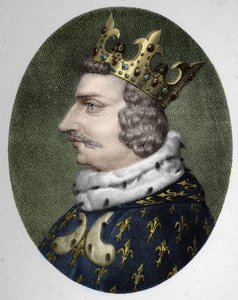 Porträt von Karl V. der Weise (1338 - 1380), König von Frankreich