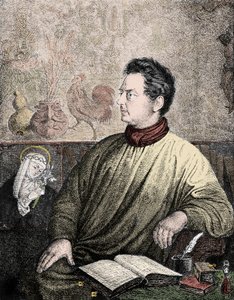 Porträt von Clemens Brentano (1778-1842), deutscher Schriftsteller und Dichter von Unknown artist