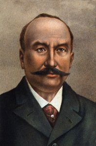 Porträt von Clément Ader, französischer Ingenieur, Pionier der Luftfahrt. von Unknown Artist
