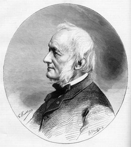 Porträt von Désiré Nisard (1806-1888), Schriftsteller und Mitglied der französischen Akademie, gewählt 1850 von Unknown artist