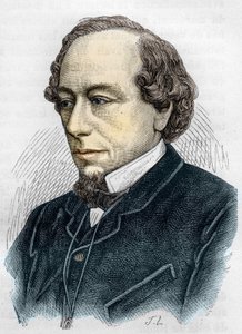 Porträt von Benjamin Disraeli (Lord Beaconsfield) von Unknown artist