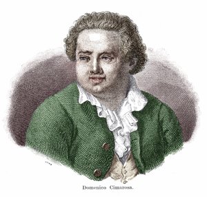 Porträt von Domenico Cimarosa