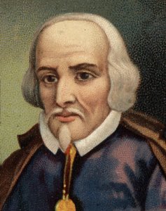 Porträt von Don Pedro Calderon de la Barca (1600-1681), spanischer Dramatiker. von Unknown artist