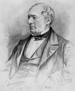 Porträt von Edouard Charton, Maler, gestorben 1890. von Unknown artist