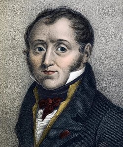 Porträt von Emmanuel de Las Cases (1766-1842), französischer Historiker - Gravur des 19. Jahrhunderts