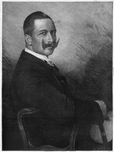 Porträt von Kaiser Wilhelm II. (1859-1941) (Kaiser Wilhelm II., deutscher Kaiser und König von Preußen) 1899 von Unknown artist