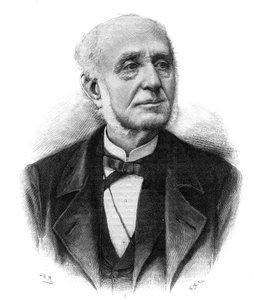 Porträt von Etienne Arago (1802-1892) Dramatiker, Politiker, Bürgermeister von Paris