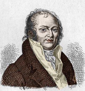 Porträt von Etienne Geoffroy Saint Hilaire (Saint-Hilaire) (1772-1844), französischer Naturforscher. Gravur aus dem Jahr 1835. von Unknown artist