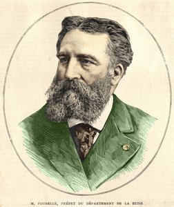 Porträt von Eugène René Poubelle (1831 - 1907), französischer Beamter und Präfekt der Seine. Sammlung Bianchetti.