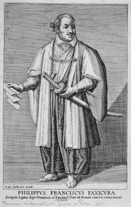 Porträt von Filippo Francesco Faxicura (Philip Francis Faxicura oder Tsunenaga Hasekura)