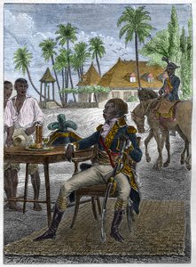 Porträt von François Dominique Toussaint, genannt „Toussaint-Louverture“