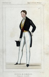 Porträt von François Ferdinand Philippe d