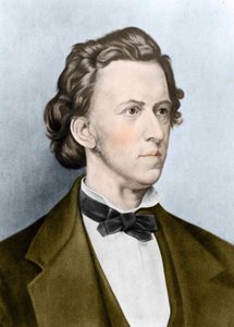 Porträt von Frédéric Chopin (1810-1849), polnischer Komponist
