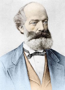 Porträt von Friedrich August Kekulé von Stradonitz, deutscher Chemiker (Darmstadt) von Unknown artist
