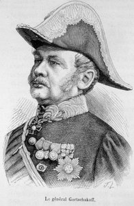 Porträt von General Gortschakoff