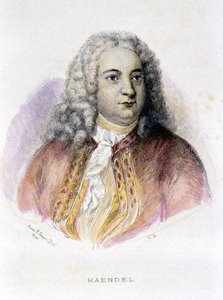 Porträt von Georg Friedrich Händel