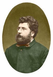 Porträt von Georges Bizet (1838 - 1875). von Unknown artist