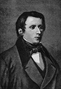 Porträt von Giacomo Leopardi (1798-1837), italienischer Schriftsteller von Unknown artist