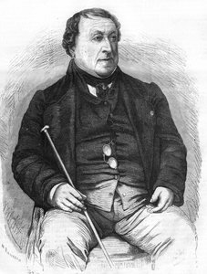 Porträt von Gioacchino Rossini (1792-1868)