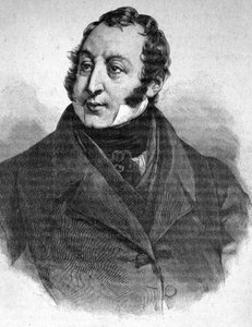 Porträt von Gioacchino Rossini (1792-1868) - in „Les Contemporains“, n.d. späte 19. Jahrhundert