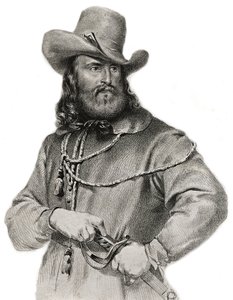 Porträt von Giuseppe Garibaldi (1807-1882), General, italienischer Patriot und Anführer von Unknown artist