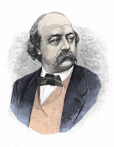 Porträt von Gustave Flaubert (1821-1880)
